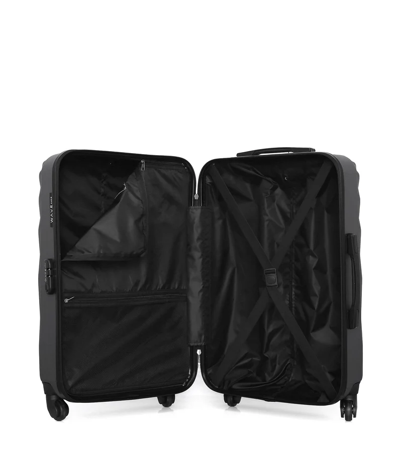 WAVE PARIS - 2er-Pack: Mittelgroßer Koffer und Handgepäck XXS DANUBE