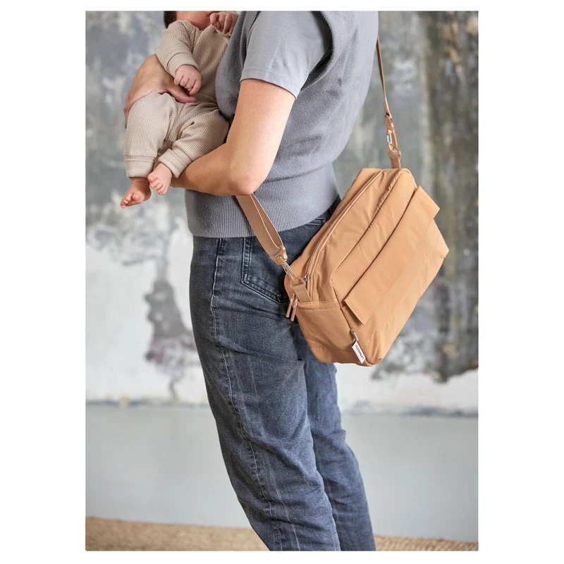 Lässig Casual Buggy Organizer Bag - Umhängetasche 32 cm (camel)