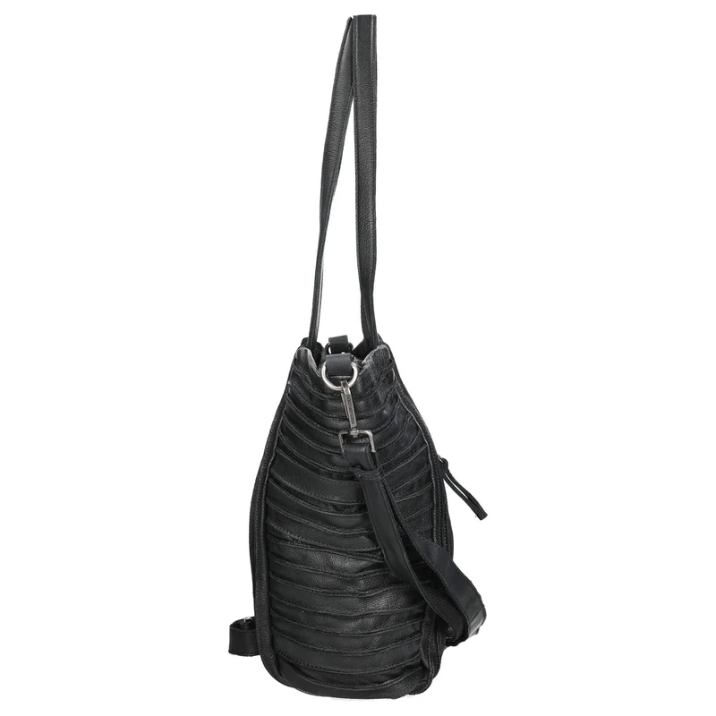 FREDsBRUDER Riffelhörnchen - Shopper 31 cm (black)