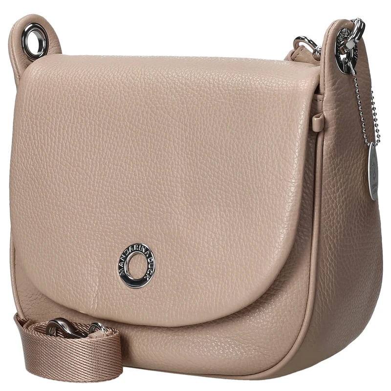 Mandarina Duck Mellow Leather - Umhängetasche 23 cm (warm taupe)