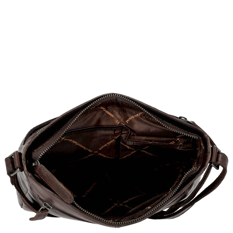 The Chesterfield Brand Mumbai - Umhängetasche 25 cm (brown)
