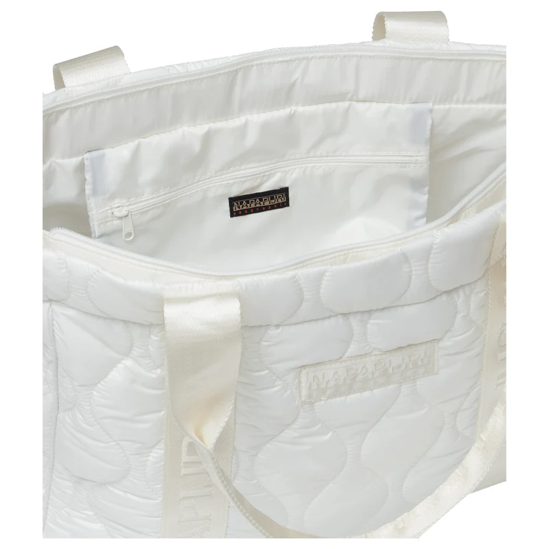 Napapijri Women's H-Nuage T - Shopper 42 cm (white heron)