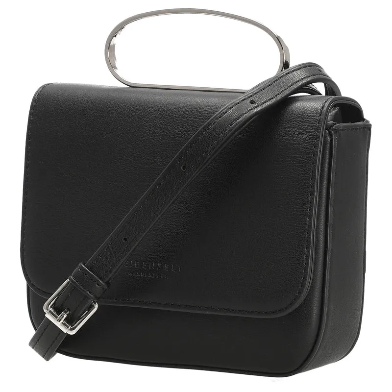 Seidenfelt SFM227 Crossbag - Umhängetasche 16 cm (black/silver)
