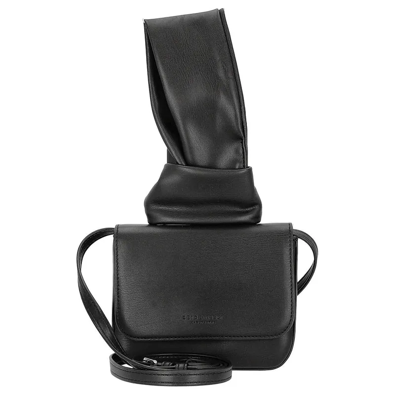 Seidenfelt SFM227 Crossbag - Umhängetasche 16 cm (black/silver)
