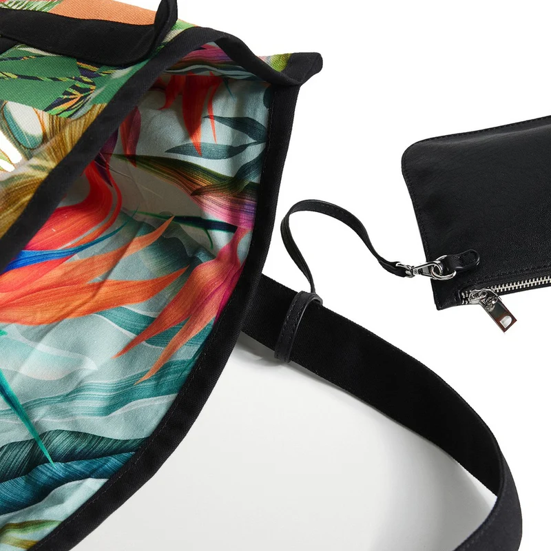 Desigual Bols Urban Beach Merida Rev - Shopper 57 cm (musgo)