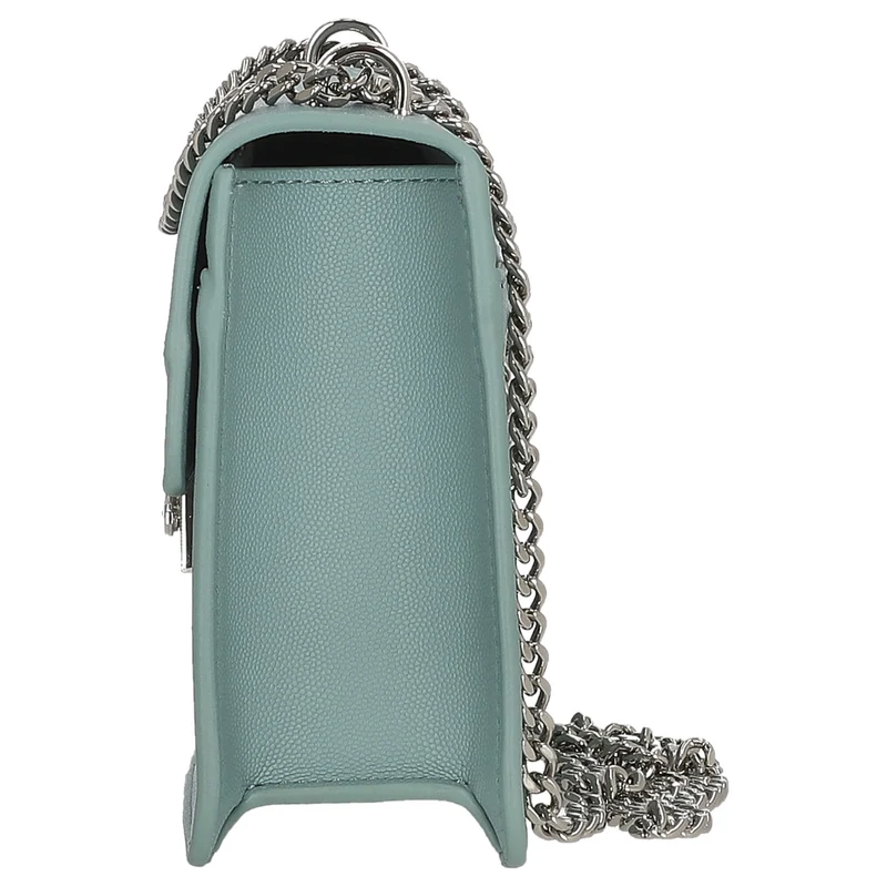 Seidenfelt Roros - Schultertasche 21 cm (dusty aqua)