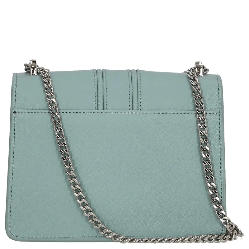 Seidenfelt Roros - Schultertasche 21 cm (dusty aqua)