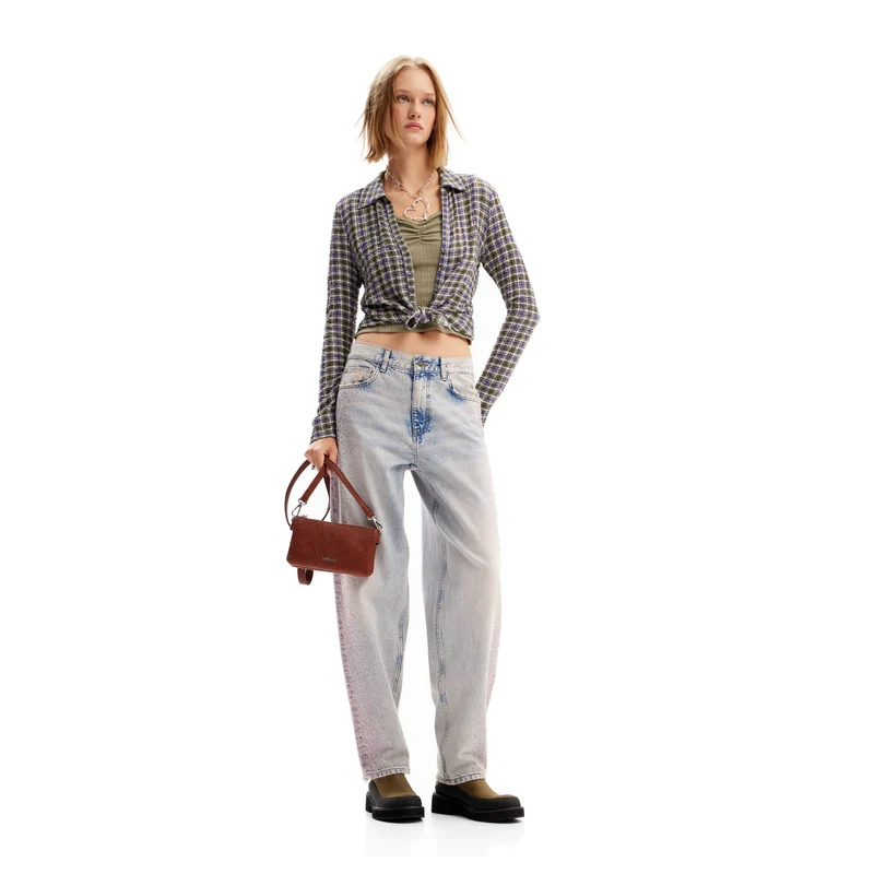 Desigual Half Logo Monica - Umhängetasche 24.5 cm (cuero west)