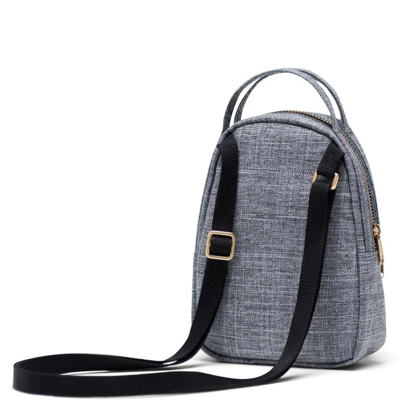 Herschel Nova - Schultertasche 10 cm (raven crosshatch)