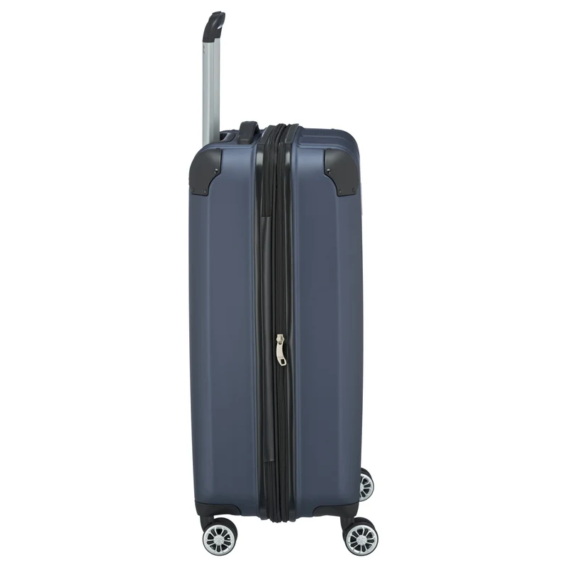 Travelite City - 4-Rollen-Trolley erw. M 68 cm (marine)