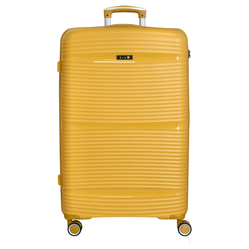 D&N Travel Line 4200 - 4-Rollen Trolley-Set 3tlg (yellow)