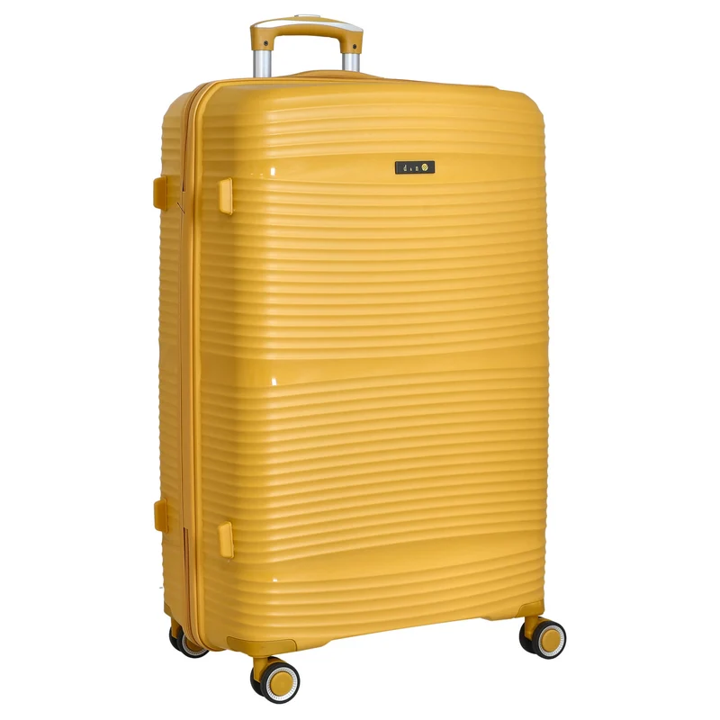 D&N Travel Line 4200 - 4-Rollen Trolley-Set 3tlg (yellow)