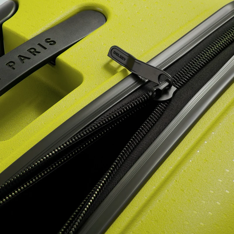 Delsey Paris Belmont Plus - 4-Rollen-Trolley recycelt 76 cm (grün chartreuse)