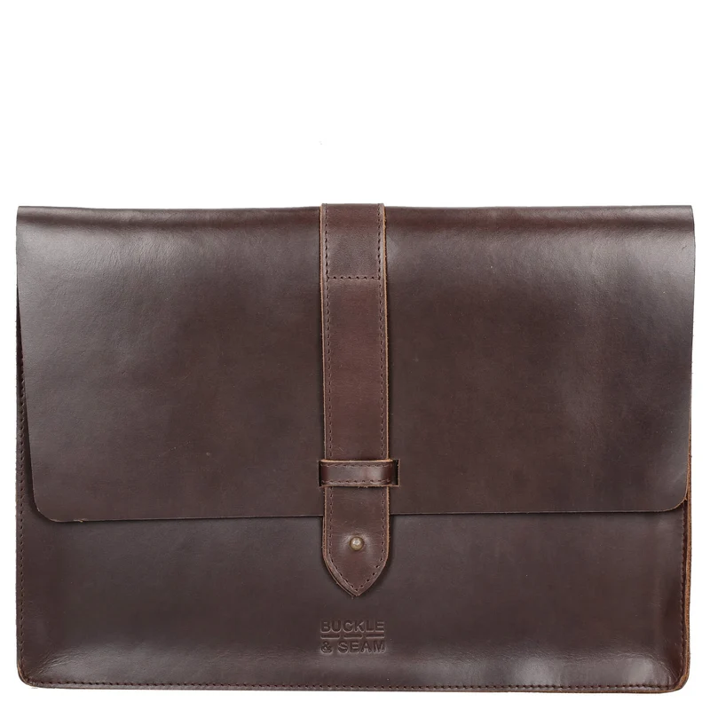 Buckle & Seam Aspen - Laptophülle 13" 32 cm (brown)