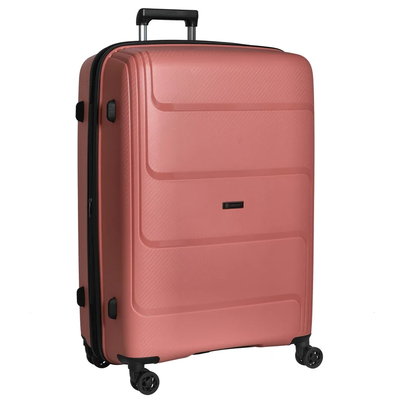 CHECK.IN St. Louis - 4-Rollen-Trolley 77 cm erw. (altrosa)