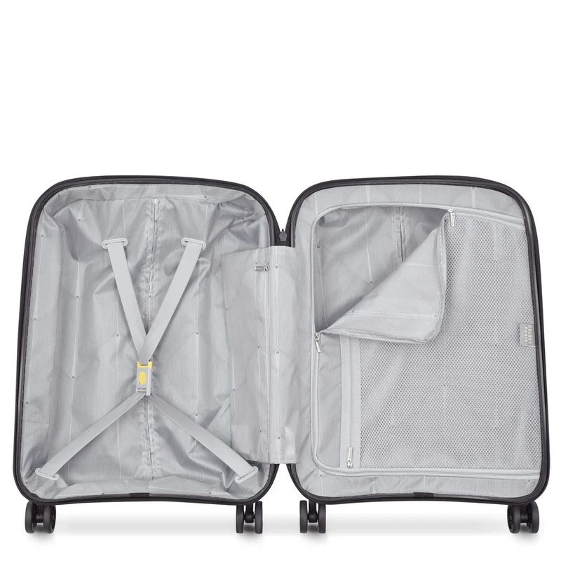 Delsey Paris Belmont Plus Slim Line - 4-Rollen-Kabinentrolley recycelt 55 cm (zink blau)