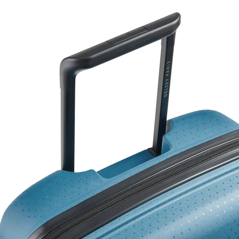 Delsey Paris Belmont Plus Slim Line - 4-Rollen-Kabinentrolley recycelt 55 cm (zink blau)