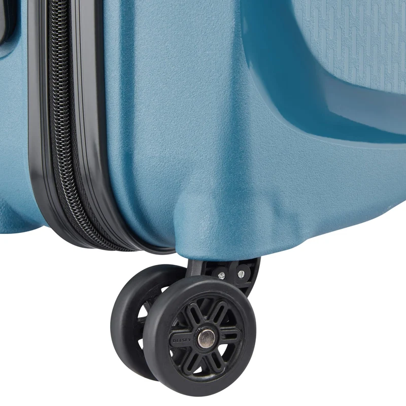 Delsey Paris Belmont Plus Slim Line - 4-Rollen-Kabinentrolley recycelt 55 cm (zink blau)