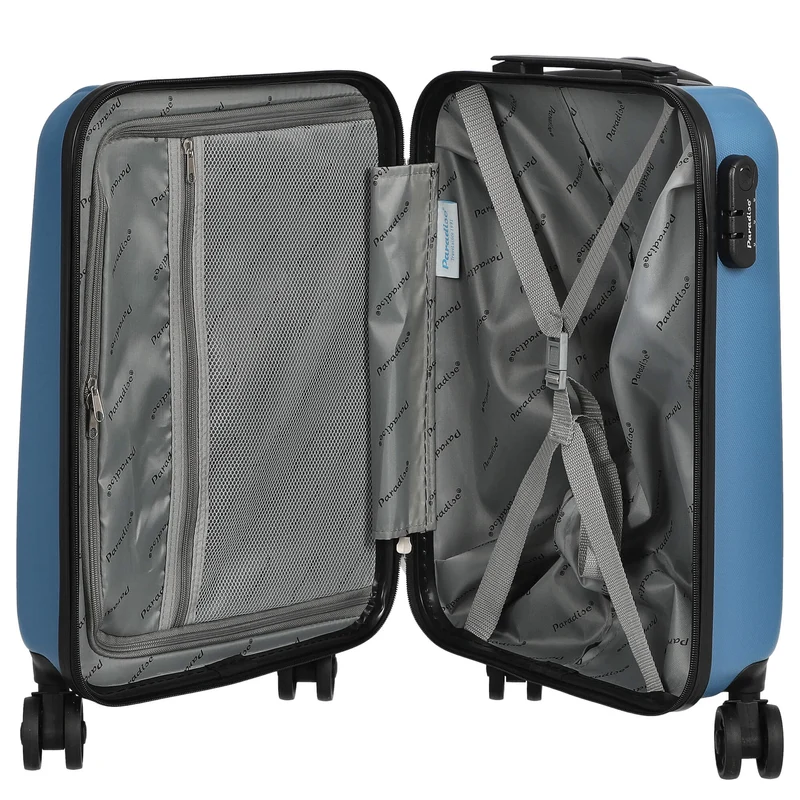 CHECK.IN Aurora - 4-Rollen-Kabinentrolley 54 cm (azurblau)
