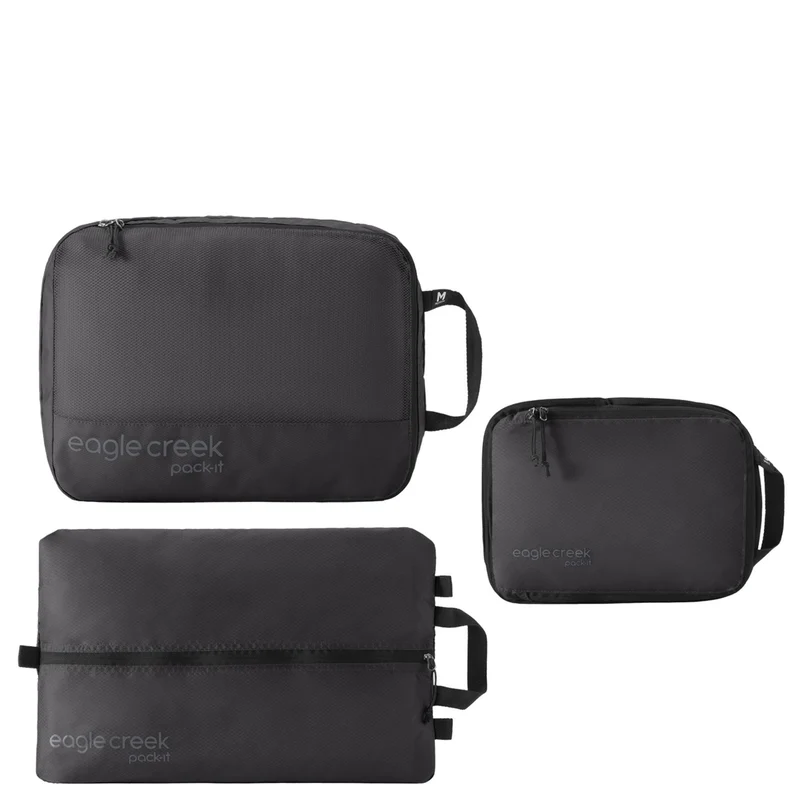 Eagle Creek Pack-It Essentials Set 3tlg. - Packsack (black)