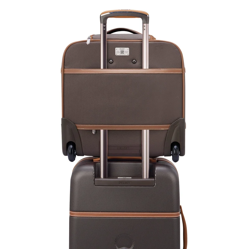 Delsey Paris Chatelet Air 2.0 (Ryanair) - 2-Rollen-Kabinentrolley 42 cm (braun)