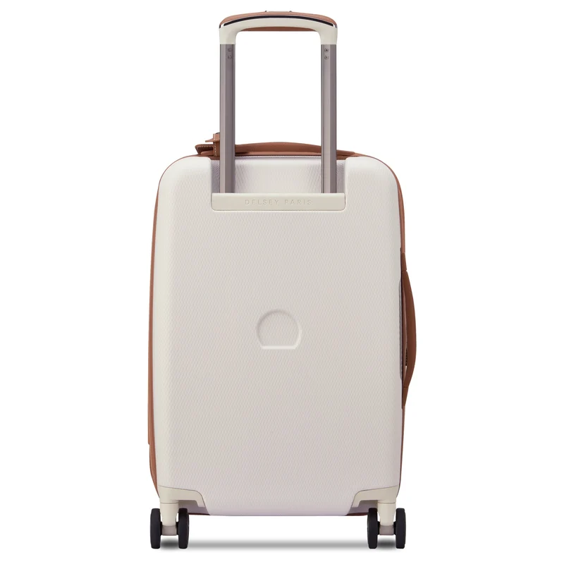 Delsey Paris Chatelet Air 2.0 - 4-Rollen-Kabinentrolley 55 cm erw. 14" USB (angora)