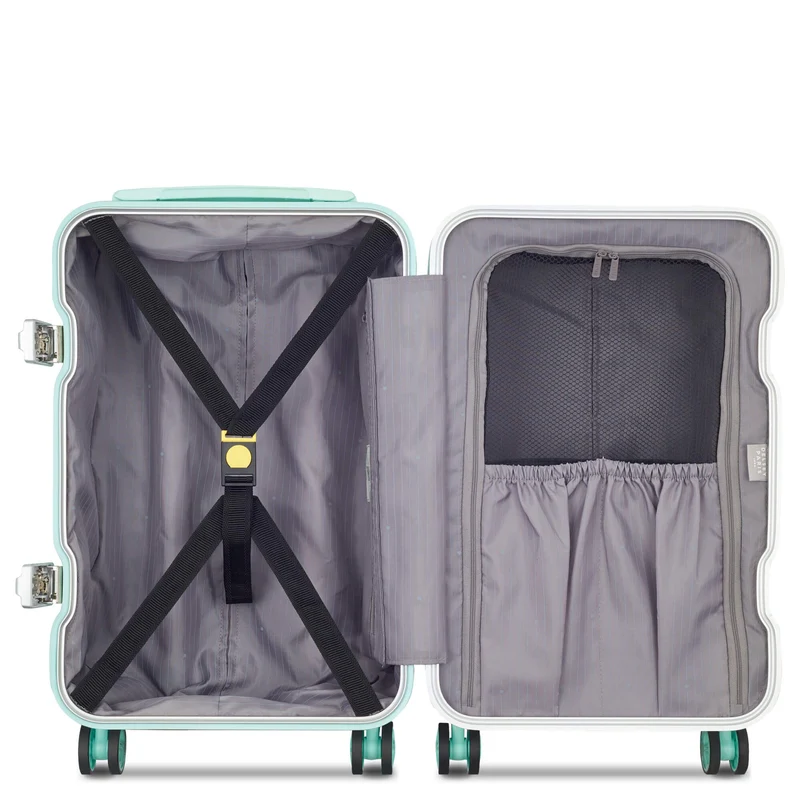Delsey Paris Bastille 2.0 - 4-Rollen-Kabinentrolley S 55 cm (minze)