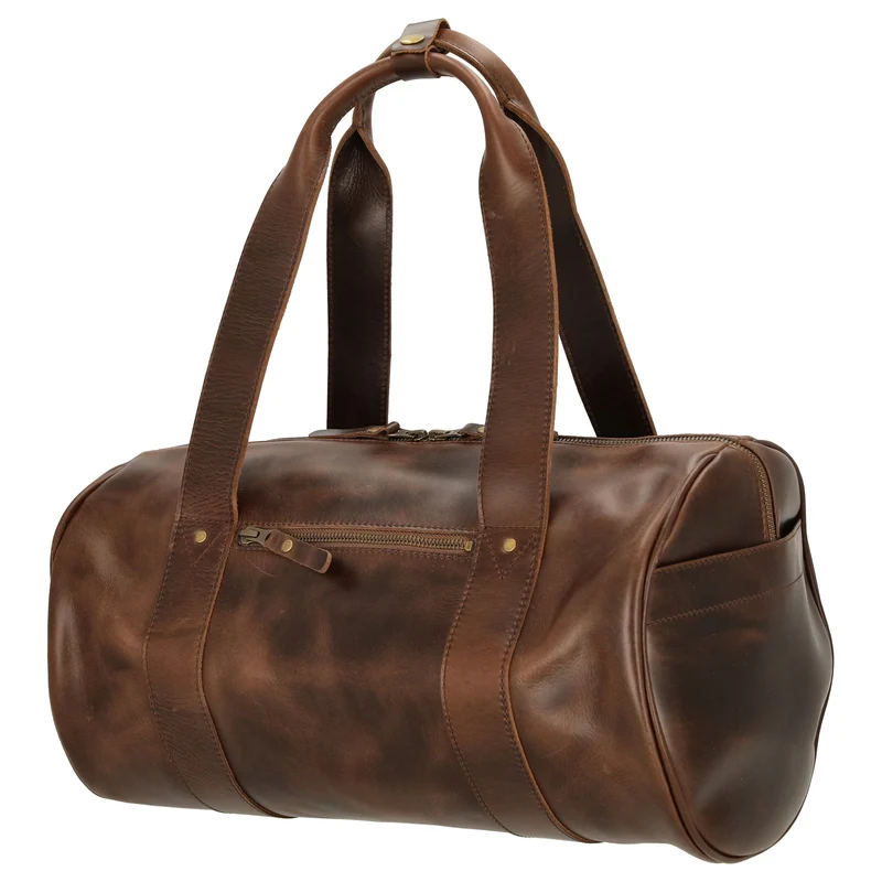 Buckle & Seam Chap Reisetasche 40 cm (brown/dots)