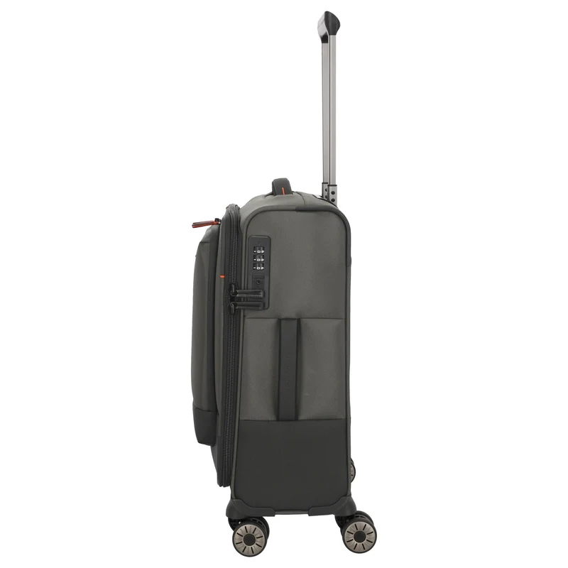 Travelite Crosslite - 4-Rollen-Kabinentrolley S 55 cm (oliv)