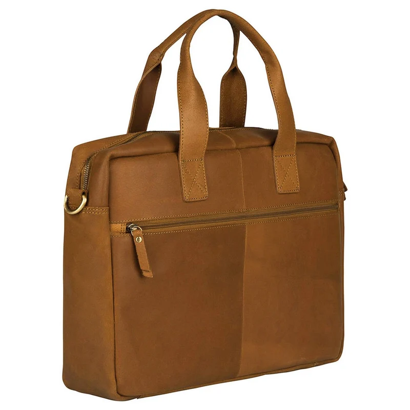 Burkely Vintage River Workbag - Laptoptasche 15.6'' 41 cm (cognac)