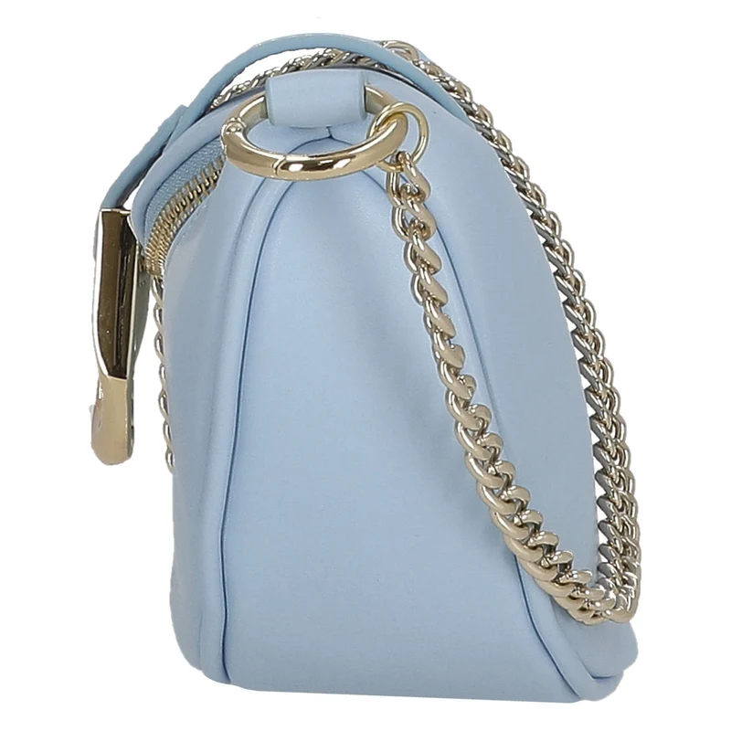 Seidenfelt Sonka - Umhängetasche 19 cm (shy blue/gold)