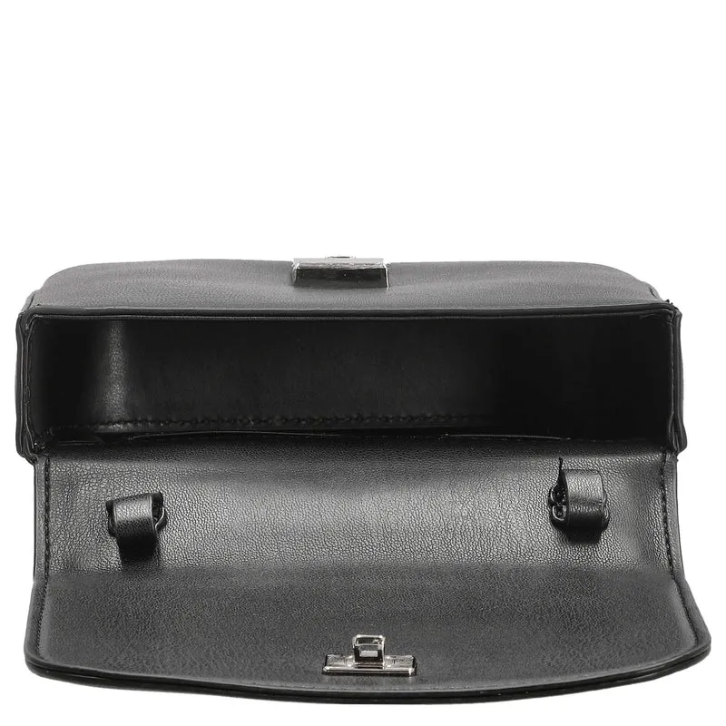 Seidenfelt SFM227 Crossbag - Umhängetasche 16 cm (black/silver)