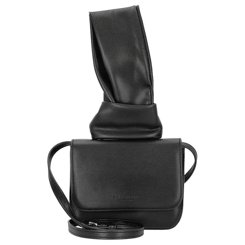 Seidenfelt SFM227 Crossbag - Umhängetasche 16 cm (black/silver)