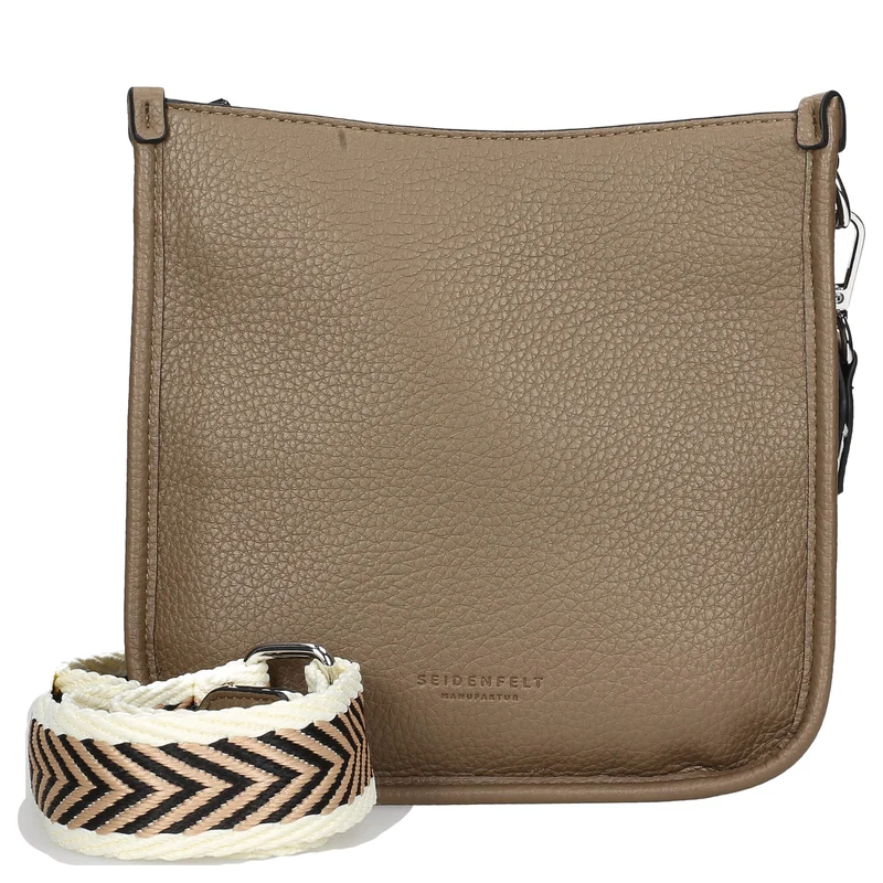 Seidenfelt Dale - Hobo Schultertasche S 23 cm (almond grey)