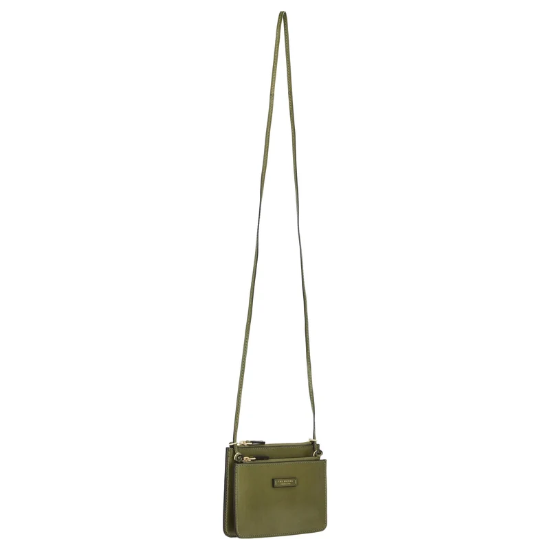 The Bridge Rustici - Schultertasche 21 cm (verde fico)