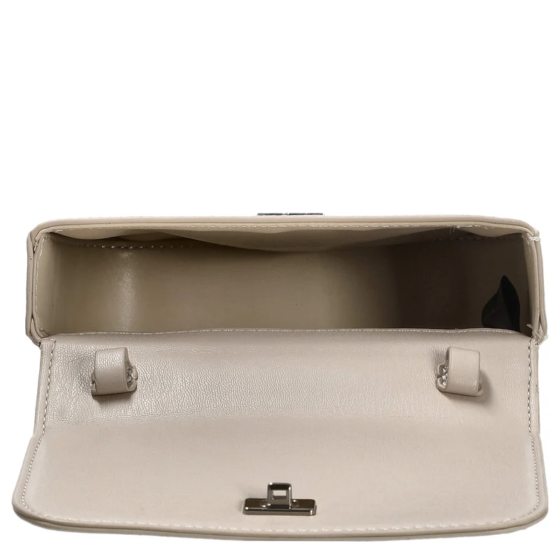 Seidenfelt SFM227 Crossbag - Umhängetasche 16 cm (cream/silver)