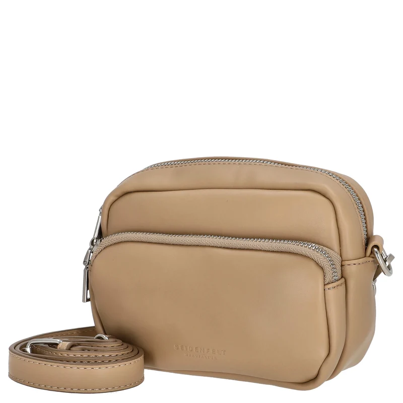 Seidenfelt Hede Crossbody - Umhängetasche 17 cm (almond)