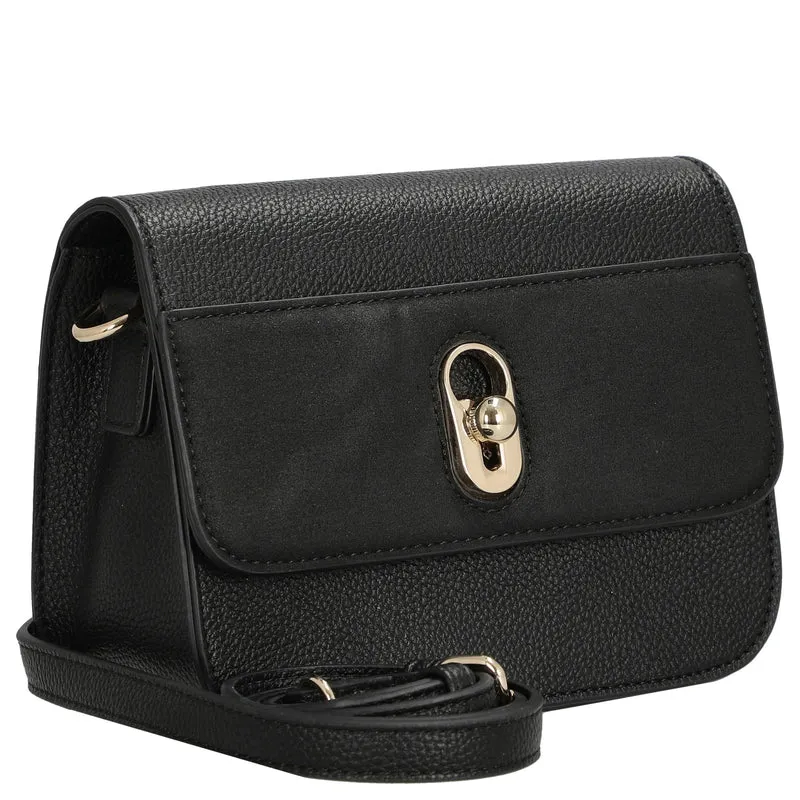 Seidenfelt SFM215 - Schultertasche 19 cm (black/gold)