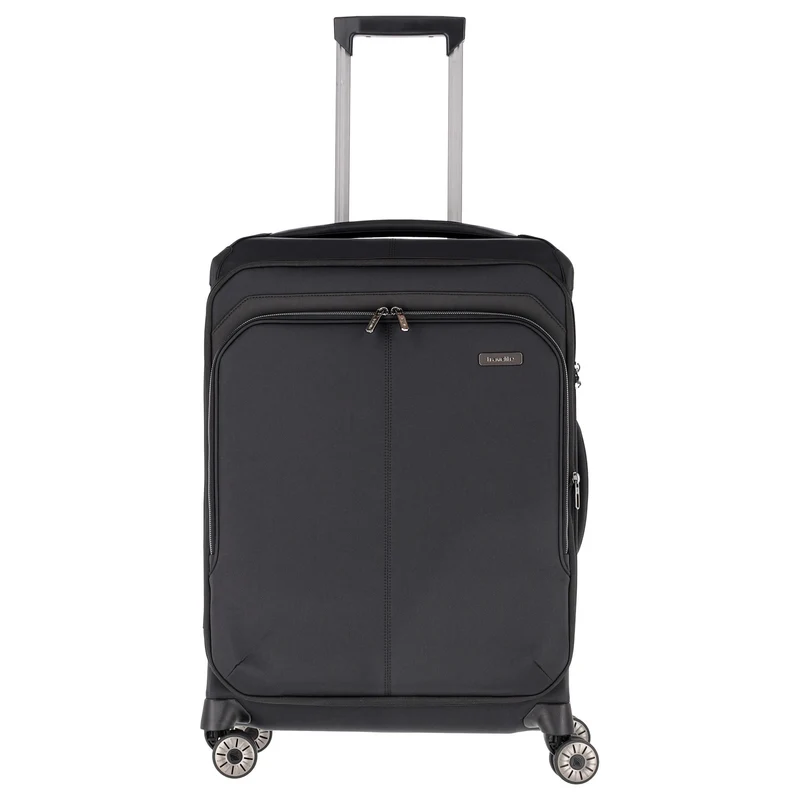 Travelite Priima - 4-Rollen-Trolley M 68 cm erw. (black)