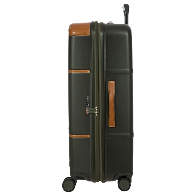 Brics Bellagio - 4-Rollen-Trolley 76 cm erw. recycelt (olive)