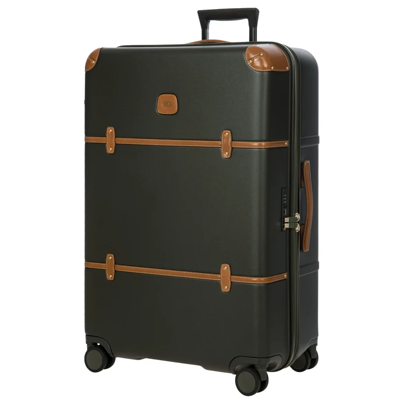 Brics Bellagio - 4-Rollen-Trolley 76 cm erw. recycelt (olive)