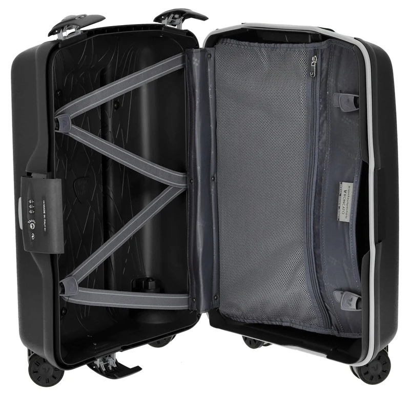 Roncato Light - 4-Rollen-Kabinentrolley S 55 cm (nero)
