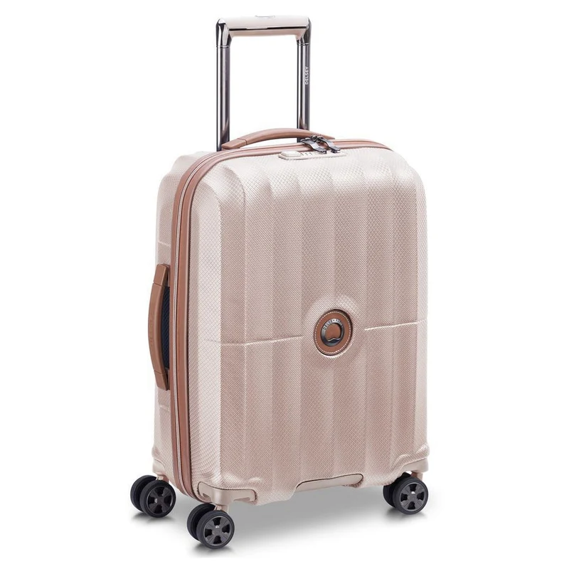 Delsey Paris Carrousel - 4-Rollen-Kabinentrolley Slim line 55 cm (pink)