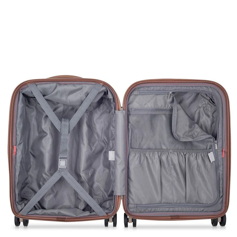 Delsey Paris Carrousel - 4-Rollen-Kabinentrolley Slim line 55 cm (pink)