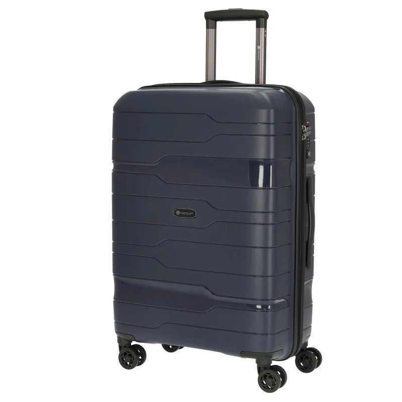 CHECK.IN Memphis - 4-Rollen-Trolley 67 cm (blau)