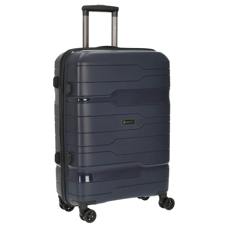 CHECK.IN Memphis - 4-Rollen-Trolley 67 cm (blau)