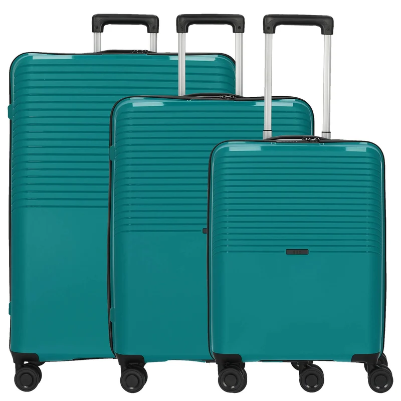 D&N Travel Line 4000 - Trolley-Set, 3tlg. (grün)