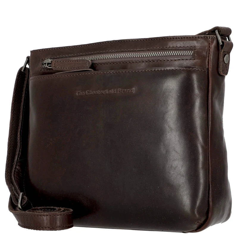 The Chesterfield Brand Mumbai - Umhängetasche 25 cm (brown)