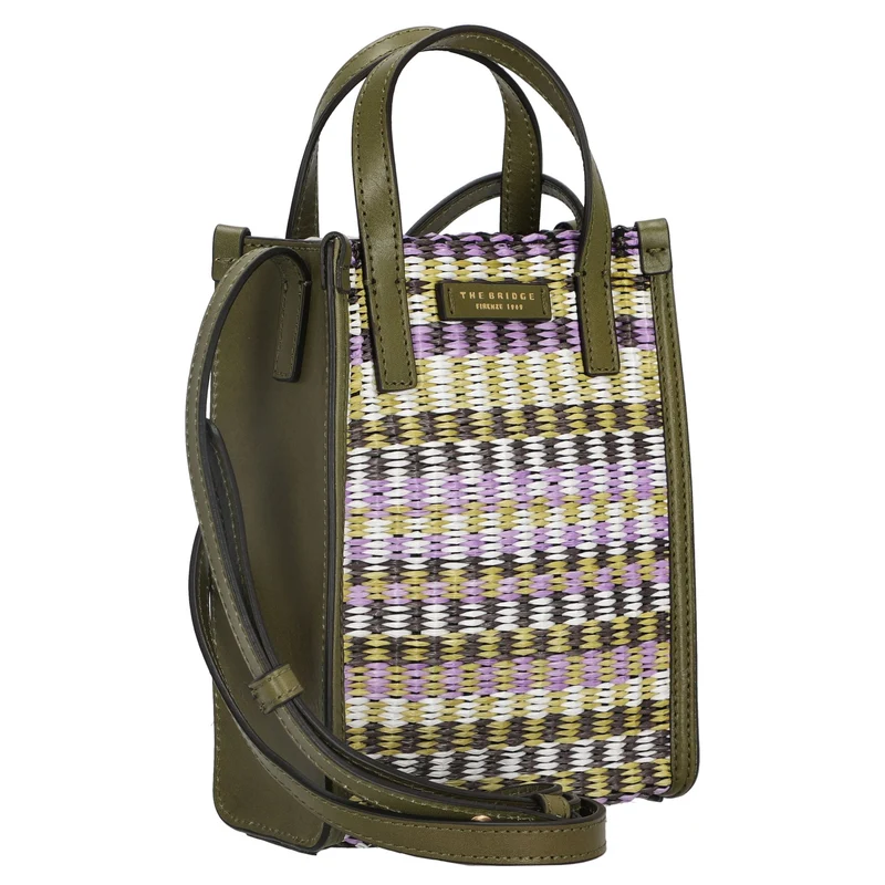 The Bridge Mirra Wow - Shopper 21 cm (verde/lilla/black)