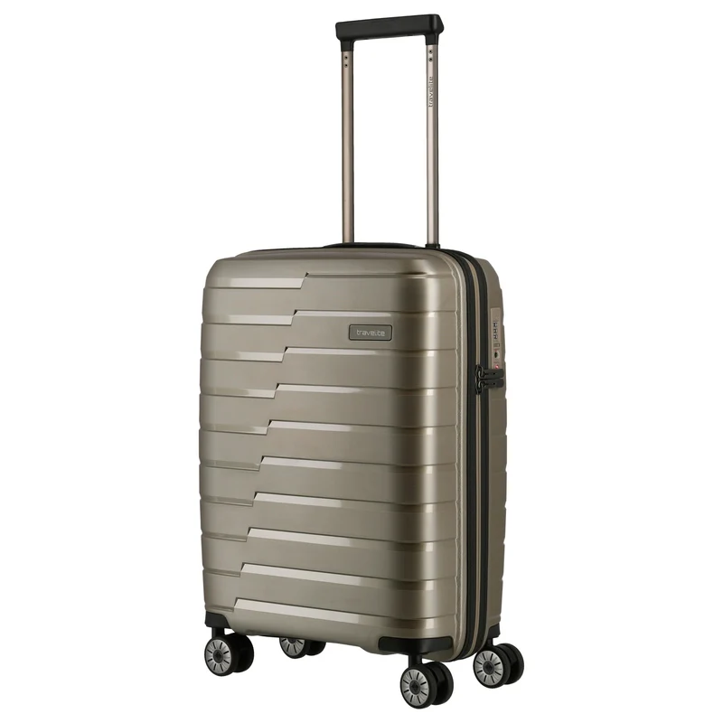 Travelite Air Base - 4-Rollen-Kabinentrolley S 55 cm (champagner)